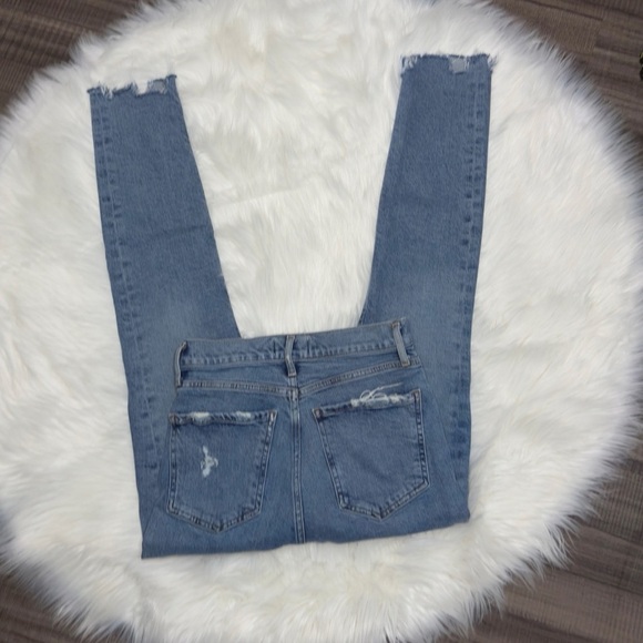 AGOLDE Nico High Rise Slim Fit Jeans in Rooted - Picture 4 of 6